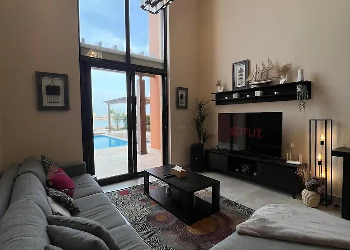 Lagon & Sea View Heated Private Pool & Jacuzzi Gouna Ancient * الغردقة